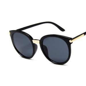 Round Frame Sunglasses Unisex Vintage Style